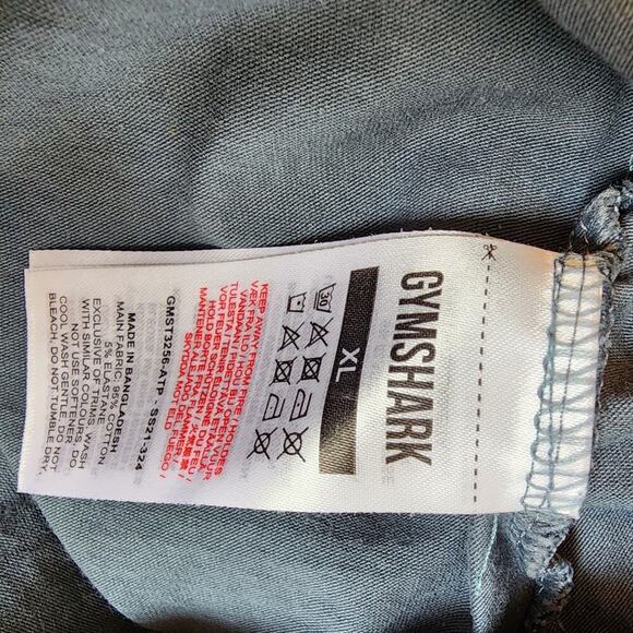 GYMSHARK MENS BLUE T SHIRT SIZE XL - Picture 5 of 5